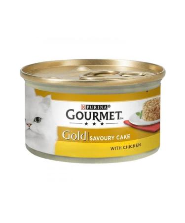 Gourmet Gold Savoury Cake with Chicken 85 G - 6 Pieces
