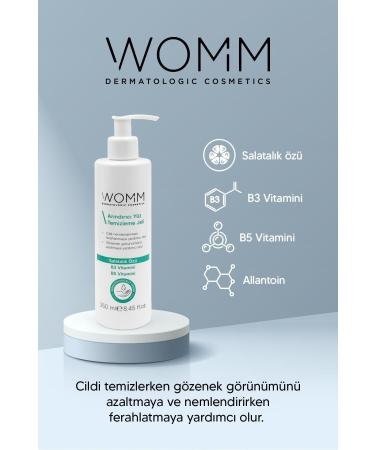 WOMM COSMETICS Womm Purifying Facial Cleansing Gel Pore Minimizer Moisturizer Brightener - Buy Online on GoSupps.com
