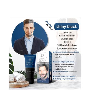 SHINY Karam Cosmetics Black White Eliminating Shampoo 50 Ml - Buy Online on GoSupps.com