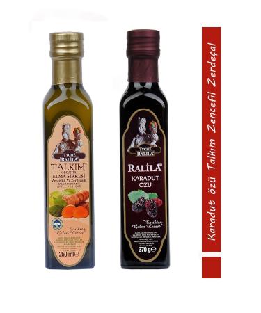 Durgun bebe Ralila Organic Black Mulberry Extract Talkim Ginger Turmeric Winter Set