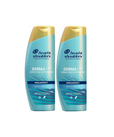 Head And Shoulders DERMAXPRO Moisturizing Anti-Dandruff Shampoo For Dry Scalp 350 ml x 2 - Buy Online on GoSupps.com