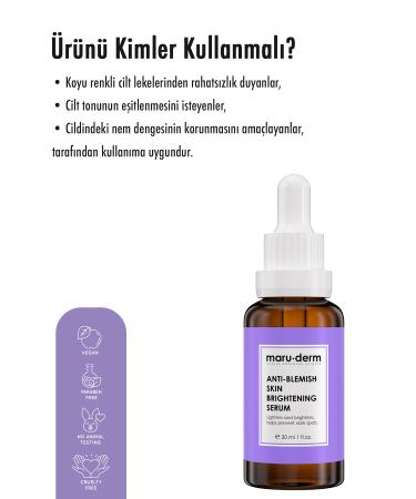 Maru.Derm Maruderm Anti-Stain and Whitening Skin Care Serum 30 ml - Buy Online on GoSupps.com