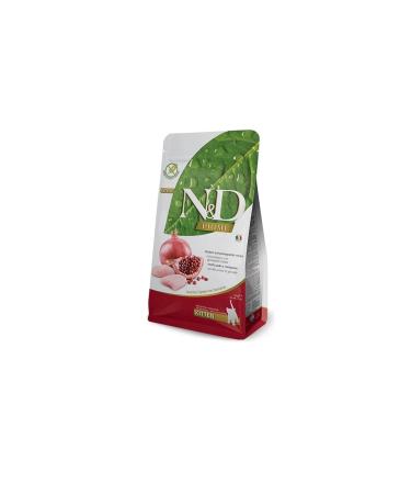 N & D Grain Free Chicken Pomegranate Kitten Food 1.5 Kg