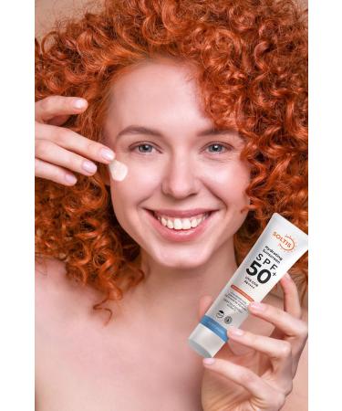 Soltis Moisturizing Ultra Light Sunscreen Cream SPF50+ Pa++++ 50 ml - Buy Online on GoSupps.com