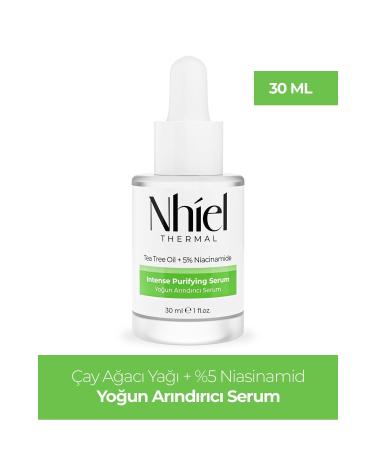 Nhiel Thermal Intensive Purifying Serum 30 ml (Tea Tree Oil + 5% Niacinamide)