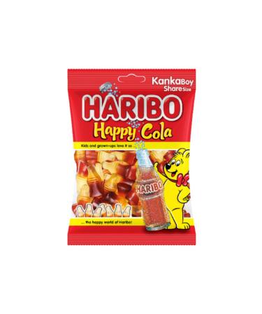 Haribo Happy Cola 80 Gr X 5 Pieces