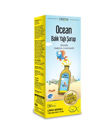 Ocean Omega3 Syrup 150 ml Lemon