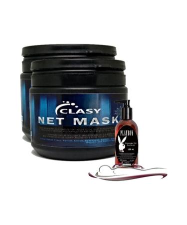 Classy Net Mask 450ml Hair Care Mask 2 Pieces With 120ml Playboy Massage Oil