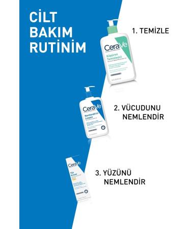 CeraVe Ceramide and Hyaluronic Skin Care Set: Moisturizing Face and Body Lotion 236ml x2 - Buy Online on GoSupps.com