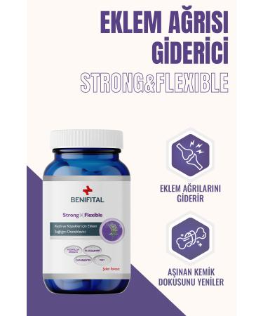 Benifital Strong & Flexible Tablet Glucosamine Tablet for Cats and Dogs Joint Health Support