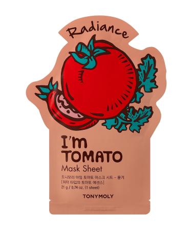 TONYMOLY Face Mask I'm Real Brightening and Purifying Tomato Skin Care (1 Piece) - Buy Online on GoSupps.com