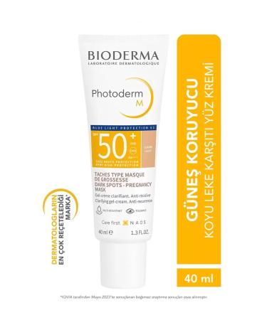 Bioderma Photoderm M SPF50+ Light Against Dark Spots Blue Light SPF50+ 40 ml
