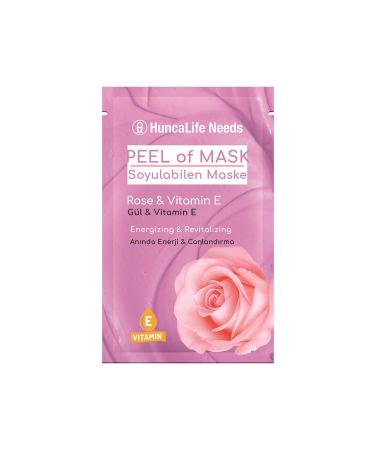 Huncalife Needs Peel Off Face Mask with Rose and Vitamin E 10 ml
