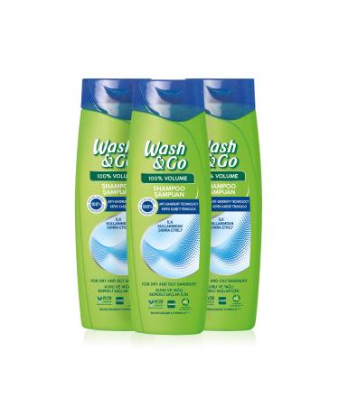 WASH&GO Anti-Dandruff Shampoo 360 ml x3 Pieces - Buy Online on GoSupps.com