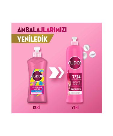 Elidor 7/24 Styling Hair Care Cream Strong and Shiny Dry and Dull Hair 240 ml - Buy Online on GoSupps.com