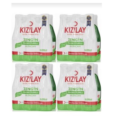 Red Crescent Mineral Water Erzincan 200 ml X 24