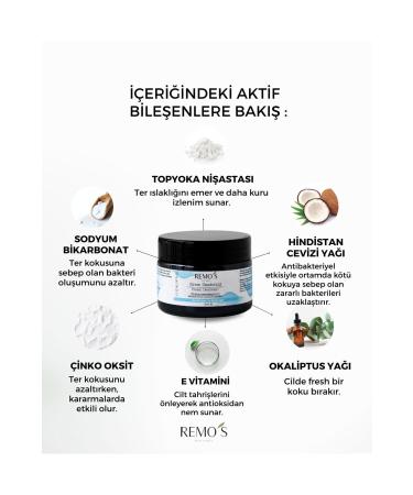 RemosNatural Cream Deodorant Eucalyptus 50 Ml Natural Formula Preventing Bad Odor Formation - Buy Online on GoSupps.com