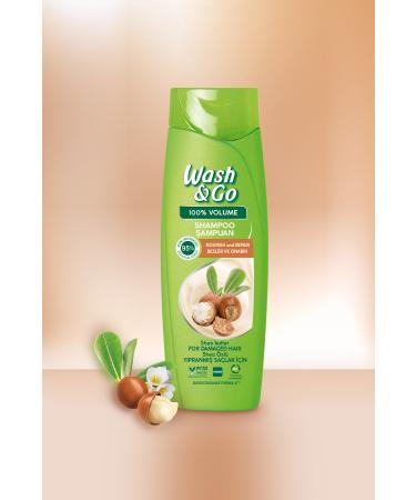 WASH&GO Shea Essence Shampoo 360 ml x2 Pieces - Buy Online on GoSupps.com