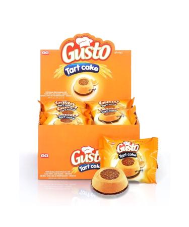 cici Gusto Tart Cake with Orange Jelly 45 Gr. 24 Pieces (1 BOX)