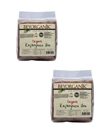 BEYORGANIC Organic Carob Flour 2-pack