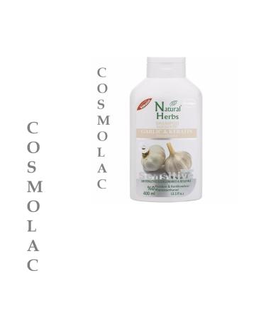 Cosmolac NATURAL HERBS GARLIC SHAMPOO 400ML.