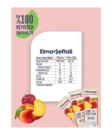 Mixmey Mixed 2 Pack Fruit Bar | Healthy Snack Varieties - 6 X 20gr (12 PIECES) - Buy Online on GoSupps.com