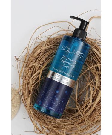 SOLARIS Anti-Acne and Purifying Facial Cleansing Gel 400 ml - Buy Online on GoSupps.com