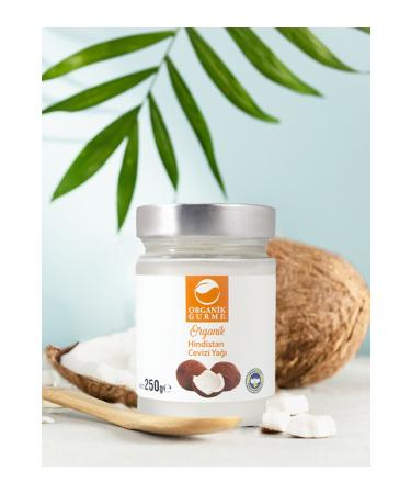 Organic Gourmet Organic Coconut Oil 250gr - Buy Online on GoSupps.com