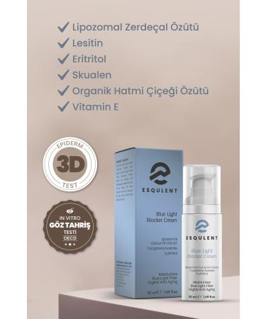 Esqulent Blue Light Protection Moisturizing and Tone Equalizing Cream 50 ml - Buy Online on GoSupps.com