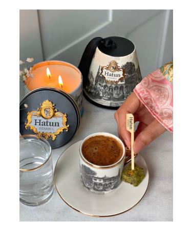 Hatun Istanbul Hatun Istanbul Fes Boxed Double Roasted Turkish Delight with Pistachio Powder Outside (TURKISH DELIGHT) 200 gr - Buy Online on GoSupps.com