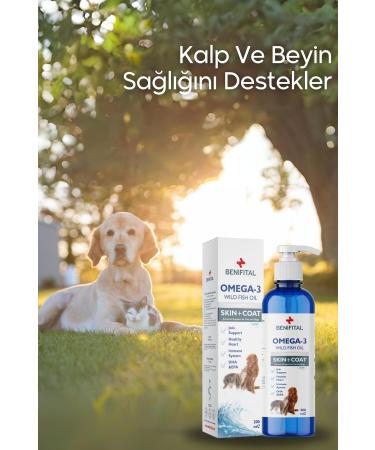 Benifital Cat Skin and Fur Health Set Anti-Shedding Benitin Fish Oil (BIOTINE AND OMEGA 3-6) - Buy Online on GoSupps.com