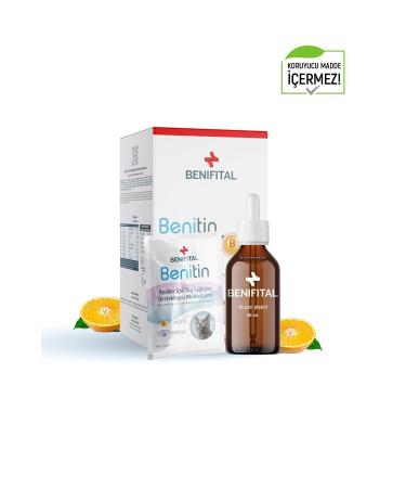 Benifital Benitin Cat Hair Health Support Multivitamin Cat Hair Loss Prevention Drops Biotin - Buy Online on GoSupps.com