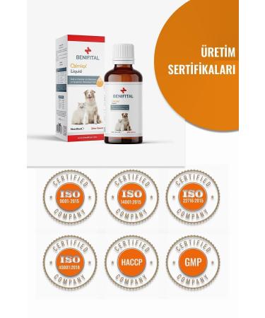 Benifital Calmlex Antistress Liquid 50 ml Relaxation and Relaxation Supporting Drops for Cats and Dogs - Buy Online on GoSupps.com