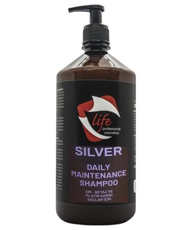 Life Professional Purple Shampoo Hair Silver Shampoo Gray-white-platinum Blonde Hair 1000 Ml. - Buy Online on GoSupps.com