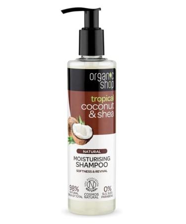 organic shop Shop Coconut & Shea Oil Shampoo 280 Ml