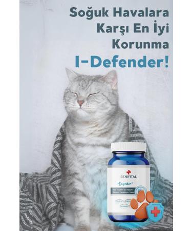 Benifital I-defender Tablet Immune System Support Tablet for Cats and Dogs - Buy Online on GoSupps.com