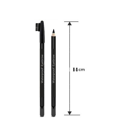 Nofella Set of 4 White Eyeliner + Black Eyeliner + Black Eyebrow Pencil + Sharpener - Buy Online on GoSupps.com