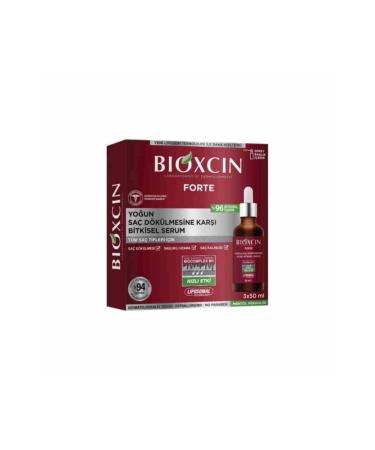 Bioxcin Forte Intensive Anti-Hair Loss Herbal Serum 3x50ml