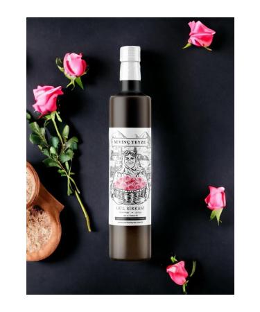 Organic Teyze Aunt Sevin Natural Fermentation Rose Vinegar Rose Vinegar 500ml. - Buy Online on GoSupps.com
