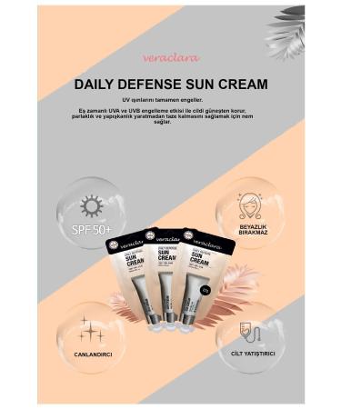 VERACLARA High Protection Daily Defence Sun Cream - Buy Online on GoSupps.com
