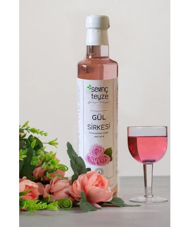 Organic Teyze Aunt Sevin Natural Fermentation Rose Vinegar Rose Vinegar 500ml. - Buy Online on GoSupps.com