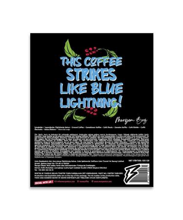 Bozs Coffee Super Charger 100 gr High Caffeine Sports Coffee / Ground Filter Coffee - Buy Online on GoSupps.com