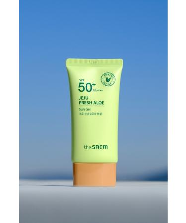 The Saem Jeju Aloe Sun Gel Sunscreen Spf 50+ And Pa++++ 50 Gr - Buy Online on GoSupps.com