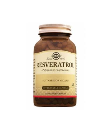 Solgar Resveratrol 60 Capsules Vitamin