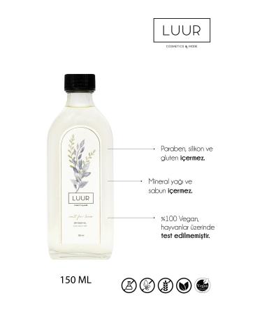 LUUR COSMETICS & MORE Call For Love Body Care Oil Natural Pure Moisturizing Nourishing Intensive Moisture 150 ml - Buy Online on GoSupps.com