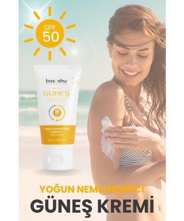 Baseshu Cosmetic Sunscreen Spf 50 Intense Moisturizer