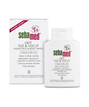 Sebamed Liquid Face & Body Cleanser 200 ml - Buy Online on GoSupps.com