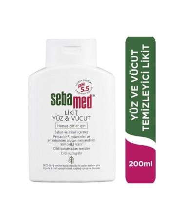 Sebamed Liquid Face & Body Cleanser 200 ml