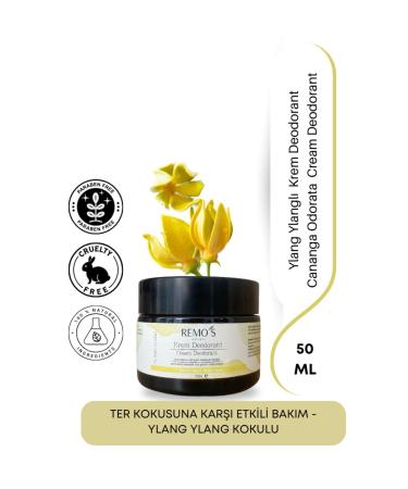 RemosNatural Ylang Ylang Cream Deodorant