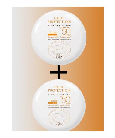 Avene Spf 50 Compact Teinte Sable Beige 10 g - Light Sunscreen Foundation X2